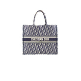 Christian Dior Book Tote Large Navy